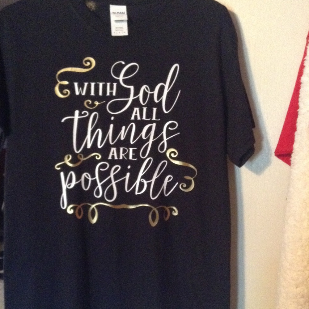 Custom Tee Small. NEW